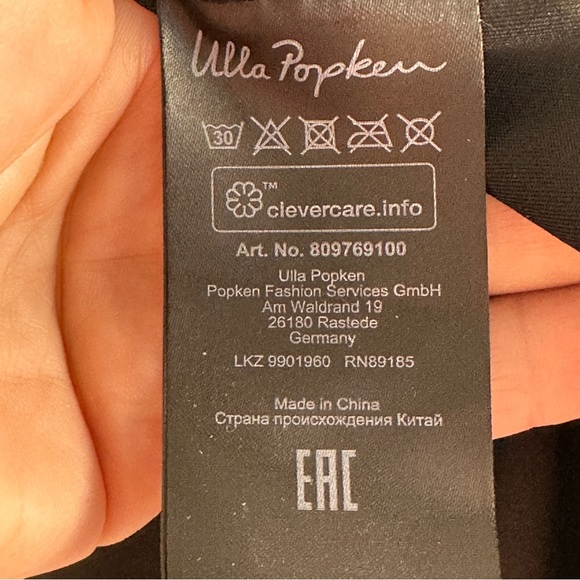 Ulla Popken Neon Graphic Zip Front Back Pocket Stretch Knit Cycling Top 24/26 - Picture 7 of 16